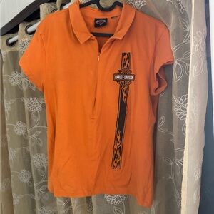 Harley-Davidson Bold Orange Polo Shirt